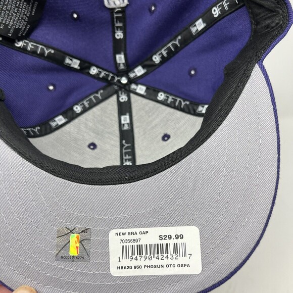 New Era 9Fifty Phoenix Suns Orange Snapback Adjustable Hat - Picture 4 of 5